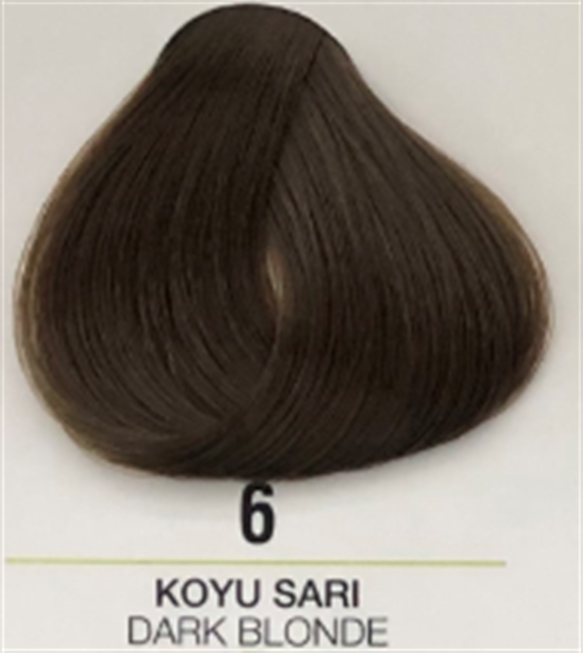 organik 150 ml. saç boyası 6