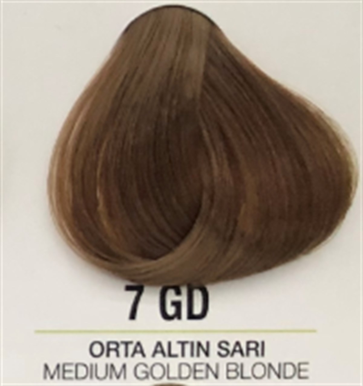 organik 150 ml. saç boyası 7GD