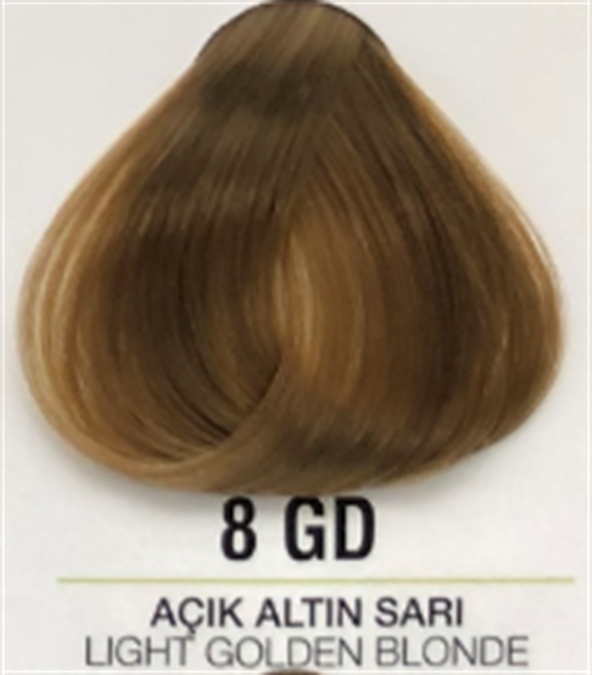 organik 150 ml. saç boyası 8GD