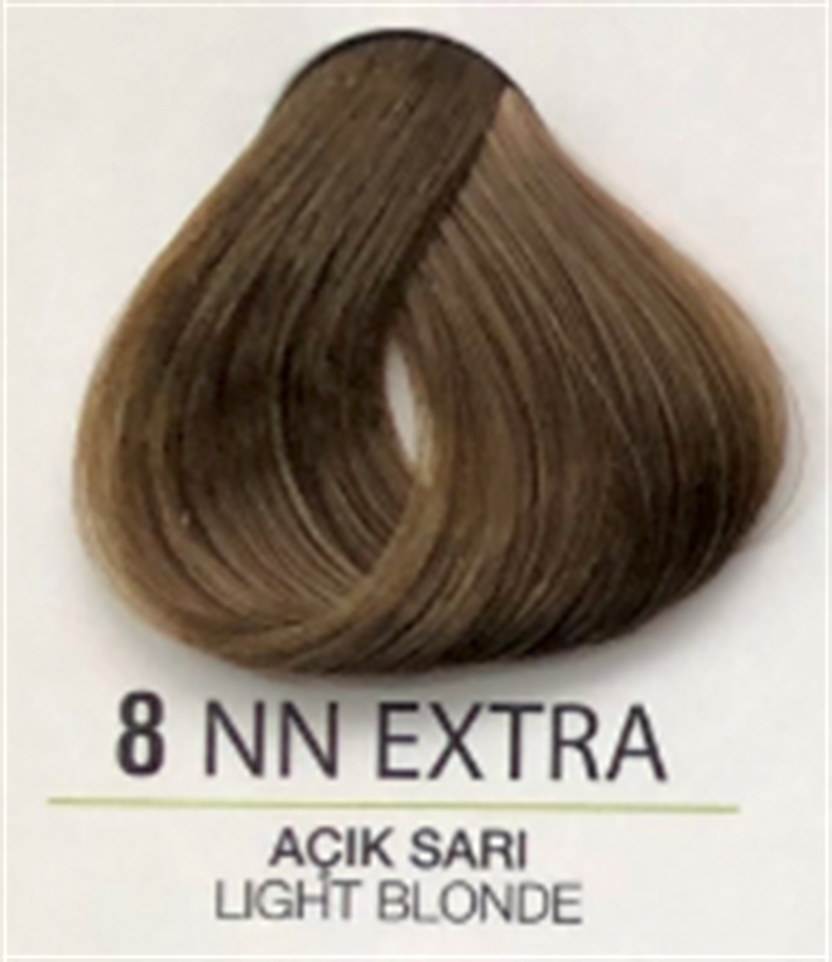 organik 150 ml. saç boyası 8NN