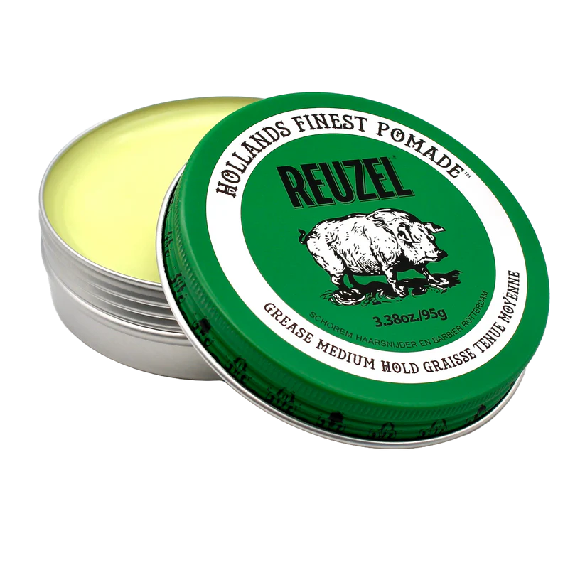 Reuzel Green Pomade Grease - Orta Tutuşlu Wax