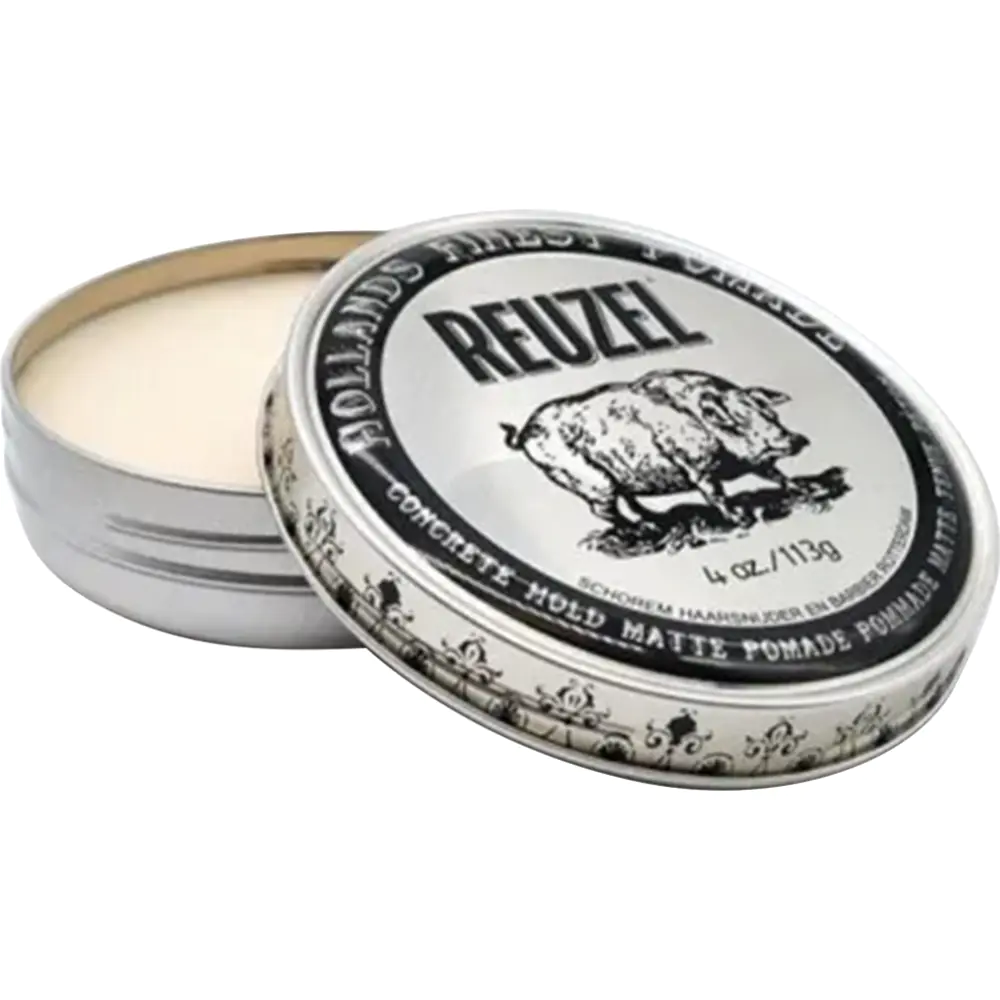 Reuzel Concrete Hold Matte Pomade - Güçlü Tutuşlu Mat Wax