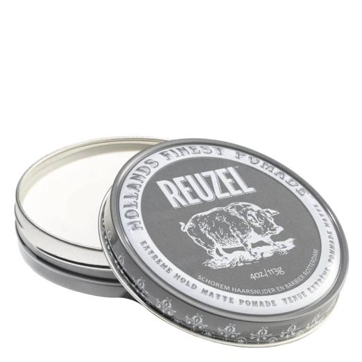 Reuzel Extreme Hold Matte Pomade - Extra Güçlü Mat Wax