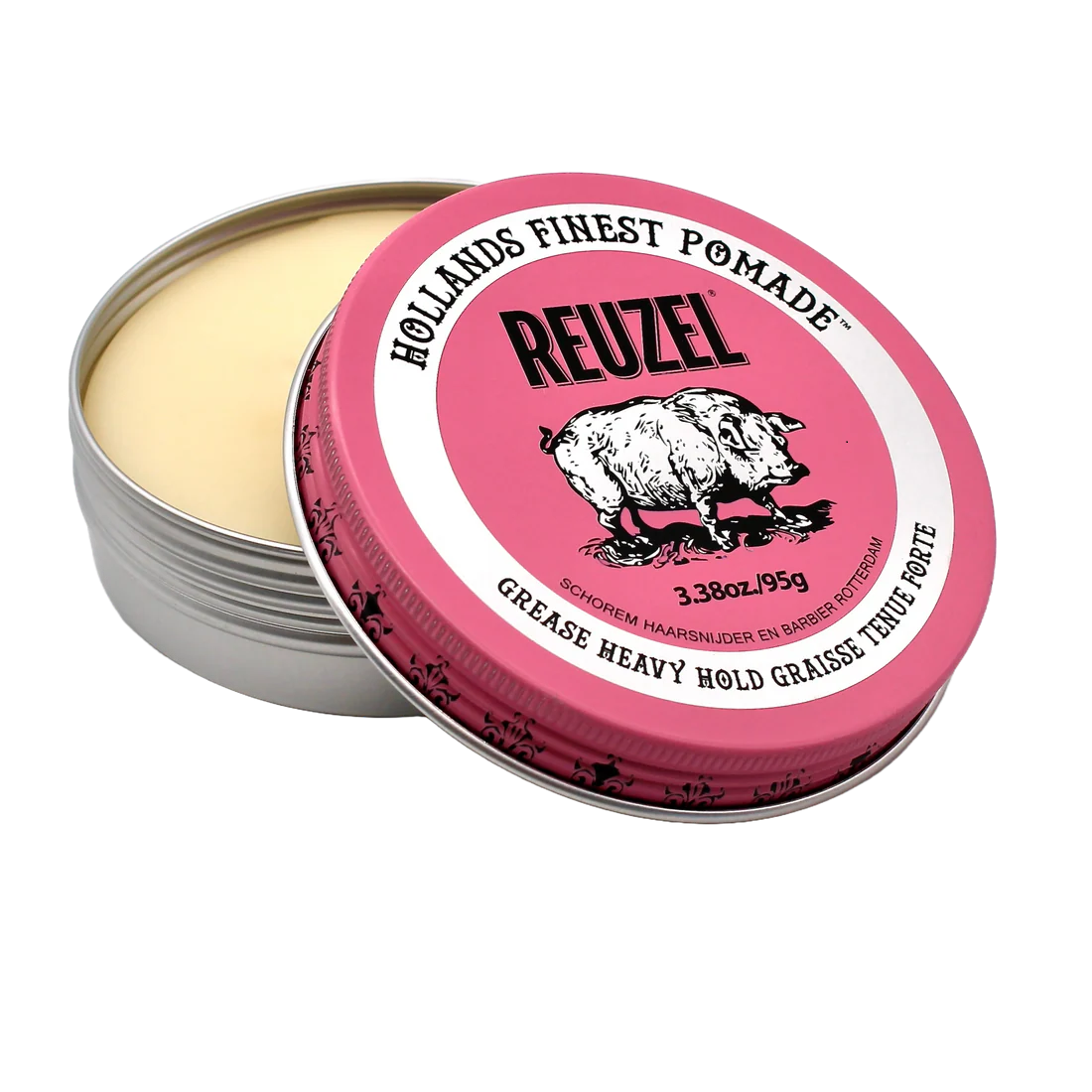Reuzel Pink Pomade Grease - Yoğun Etkili Saç Şekillendirici
