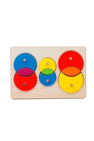 Ana Ara Renk Puzzle Ana Ara Renk Puzzle, Kavram Oyuncakları, Bebekler ve Çocuklar için Doğal Ahşap Oyuncaklar ve Puzzler, Ahşap Oyuncak Üreticisi Işık Yayın Oyuncak Kavram Oyuncakları