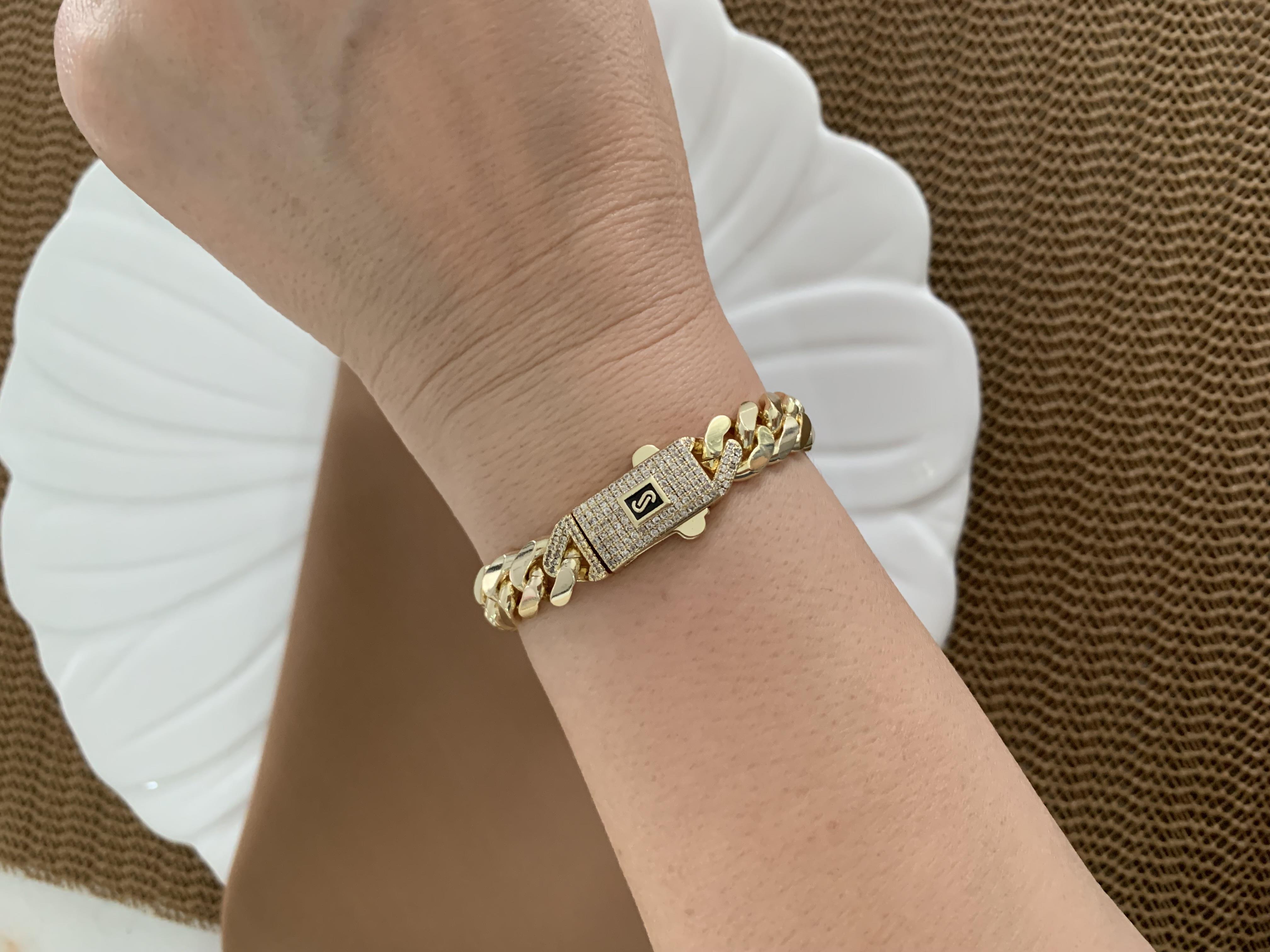 Vip Gold 18 Cm Kalın Kesme Gurmet Bileklik