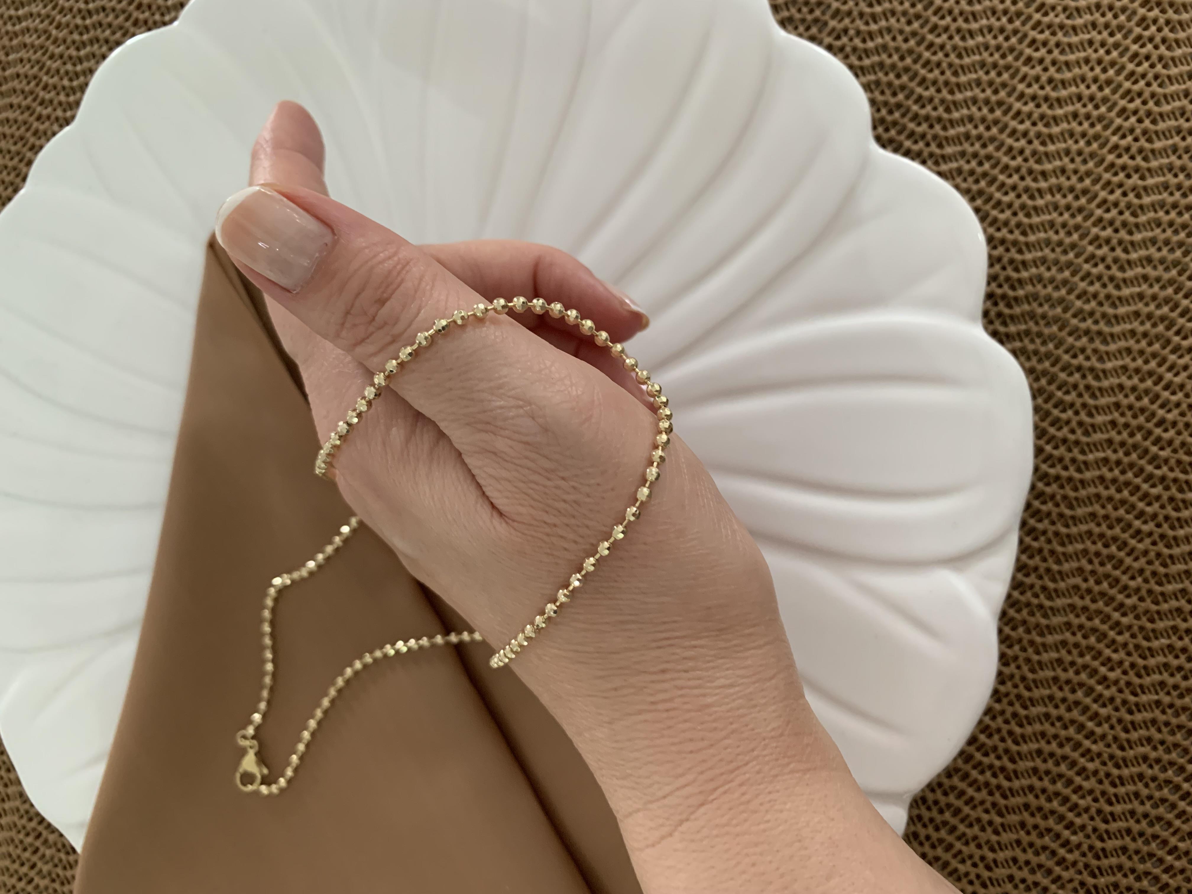Vip Gold 44 Cm İnce Mini Dorika Kolye