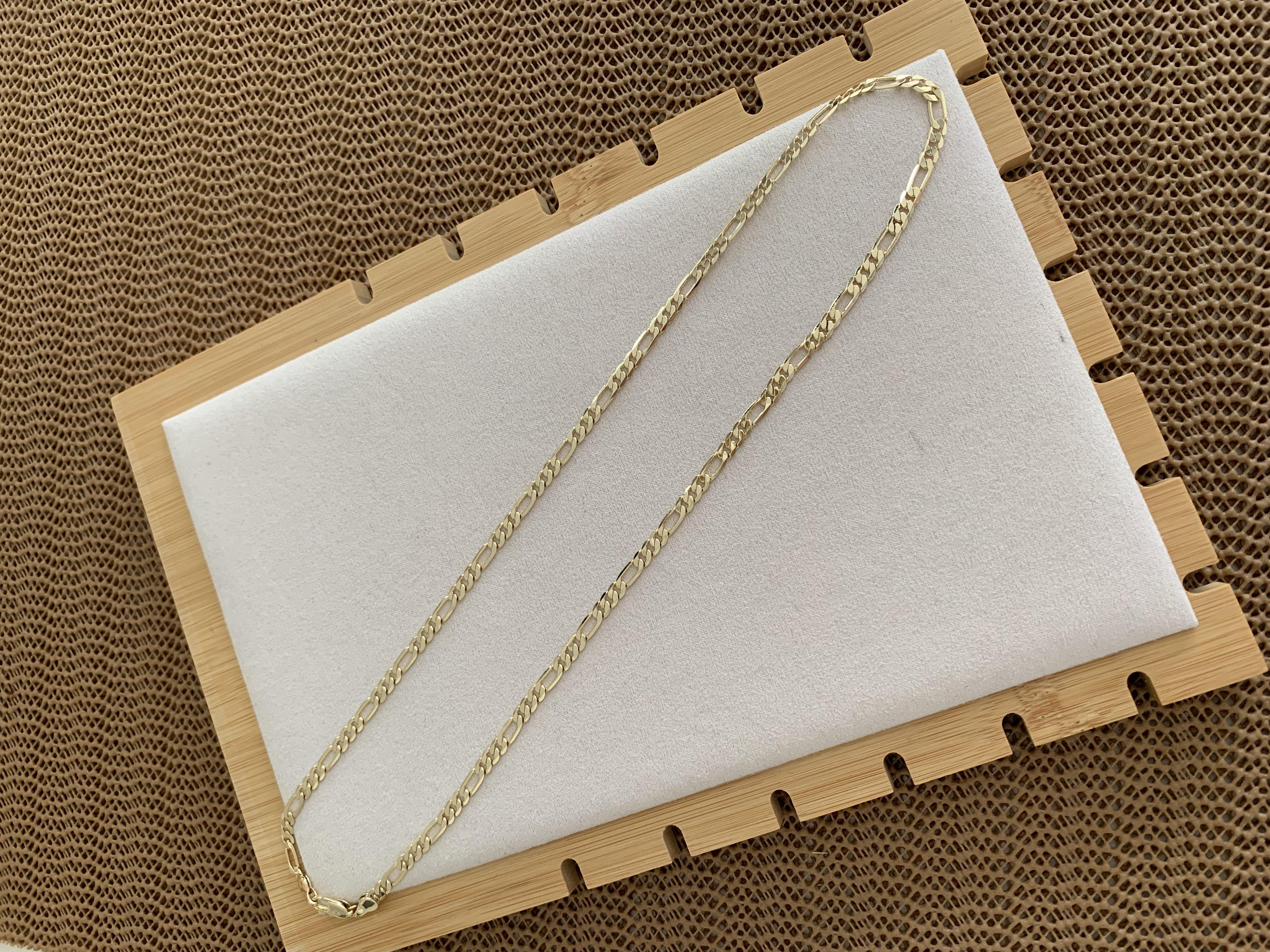 Vip Gold 54 Cm Kalın İç İçe Geçme Klasik Zincirli Kolye