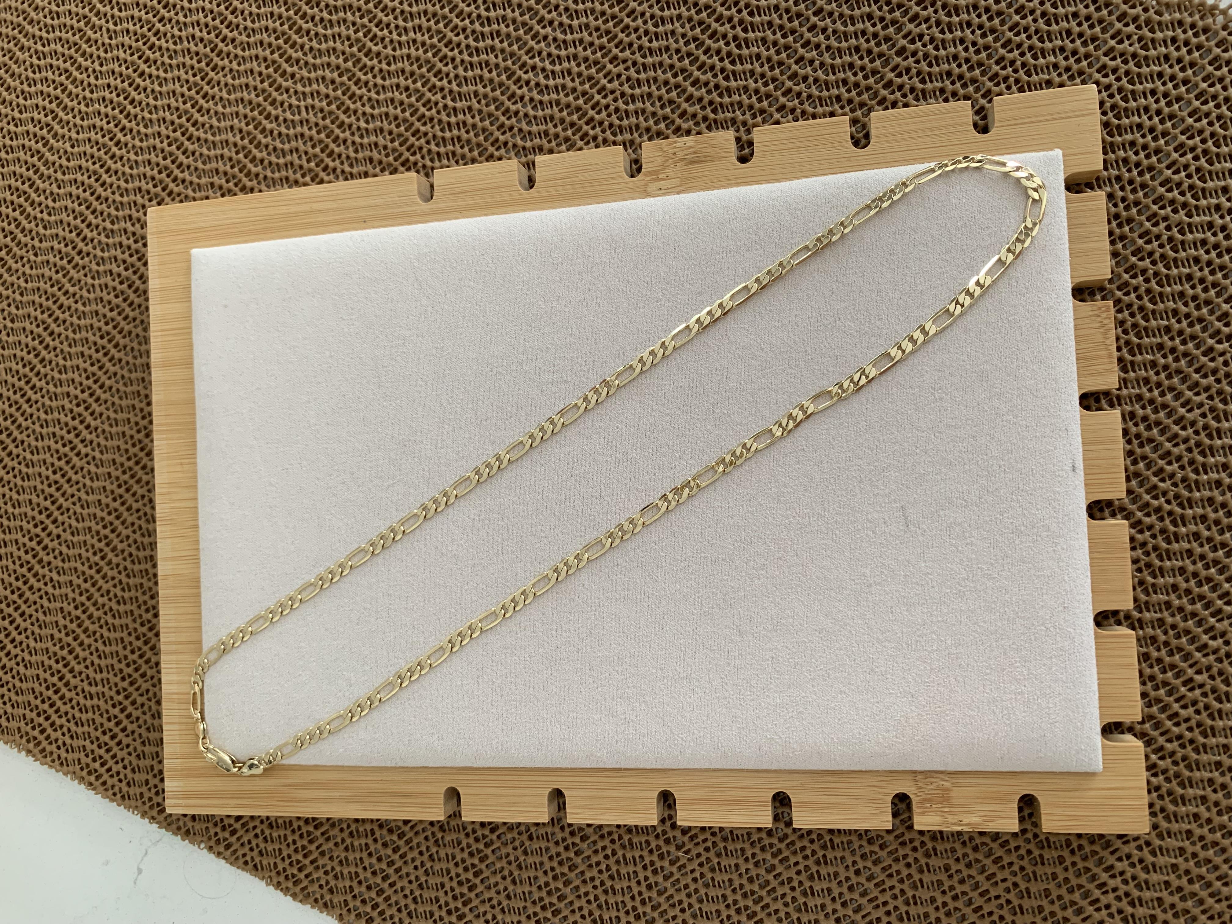 Vip Gold 54 Cm Kalın İç İçe Geçme Klasik Zincirli Kolye