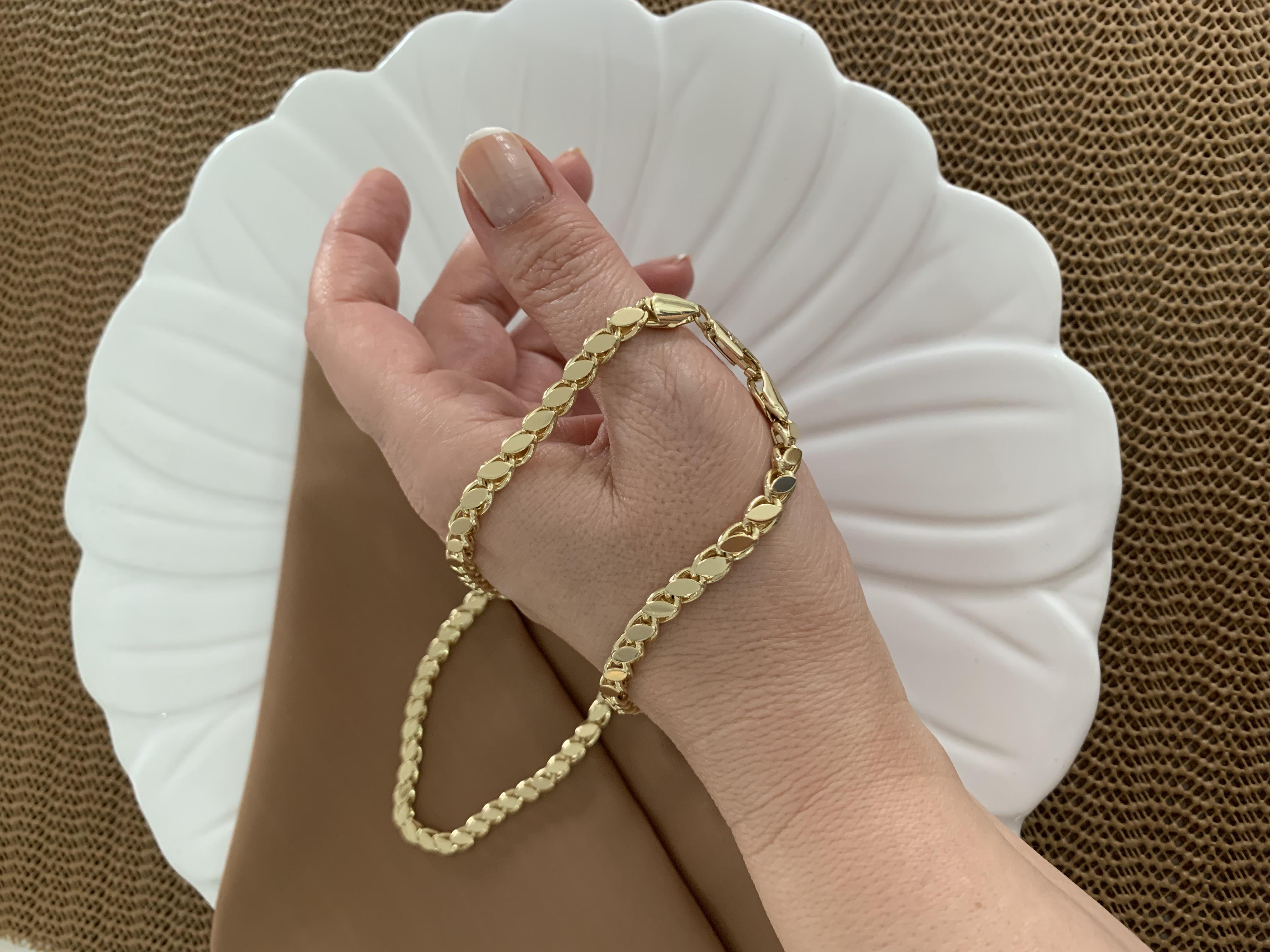 Vip Gold 60 Cm Arpa Zincirli Kolye
