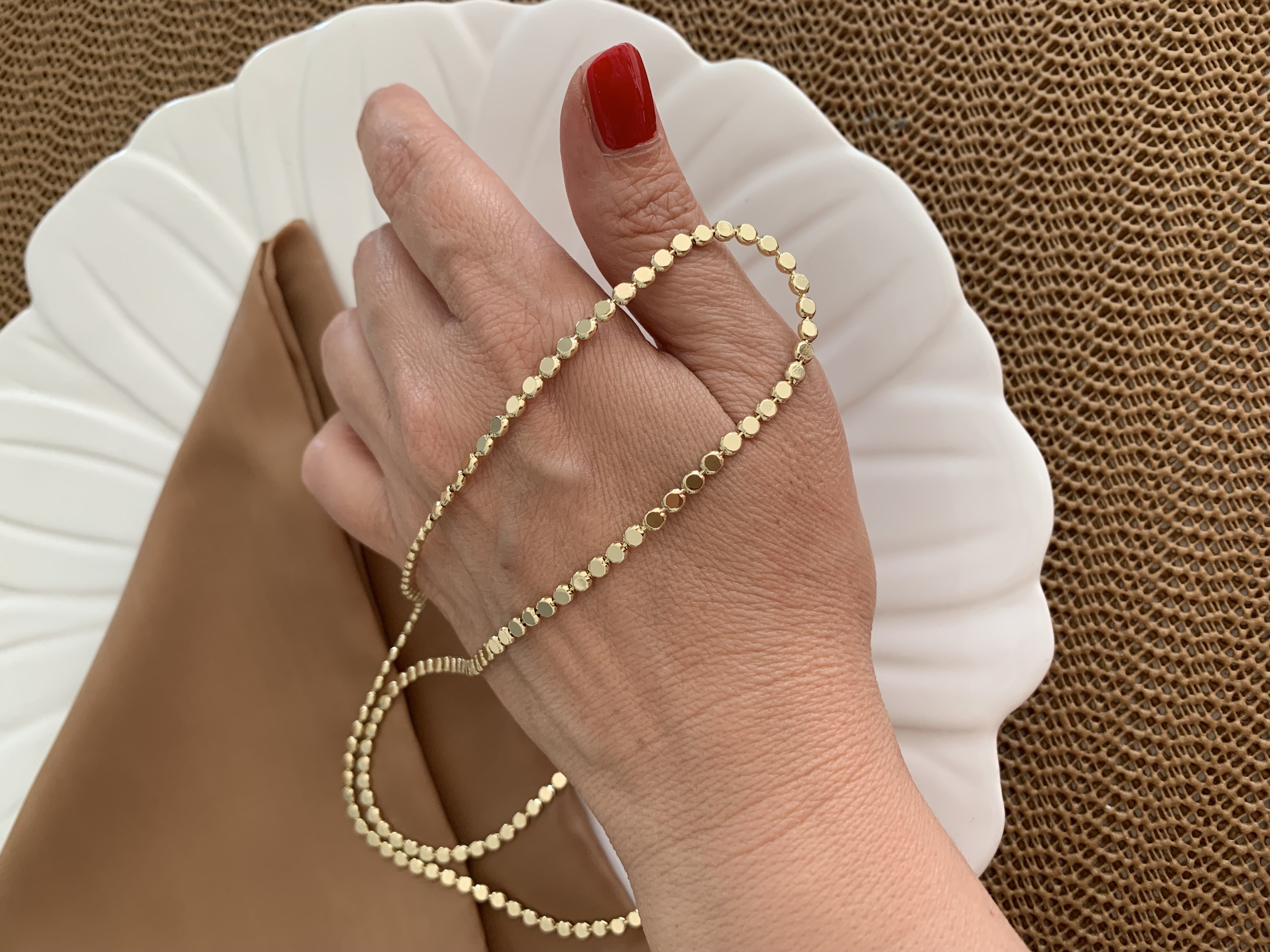 Vip Gold 60 Cm  Ezme Kolye