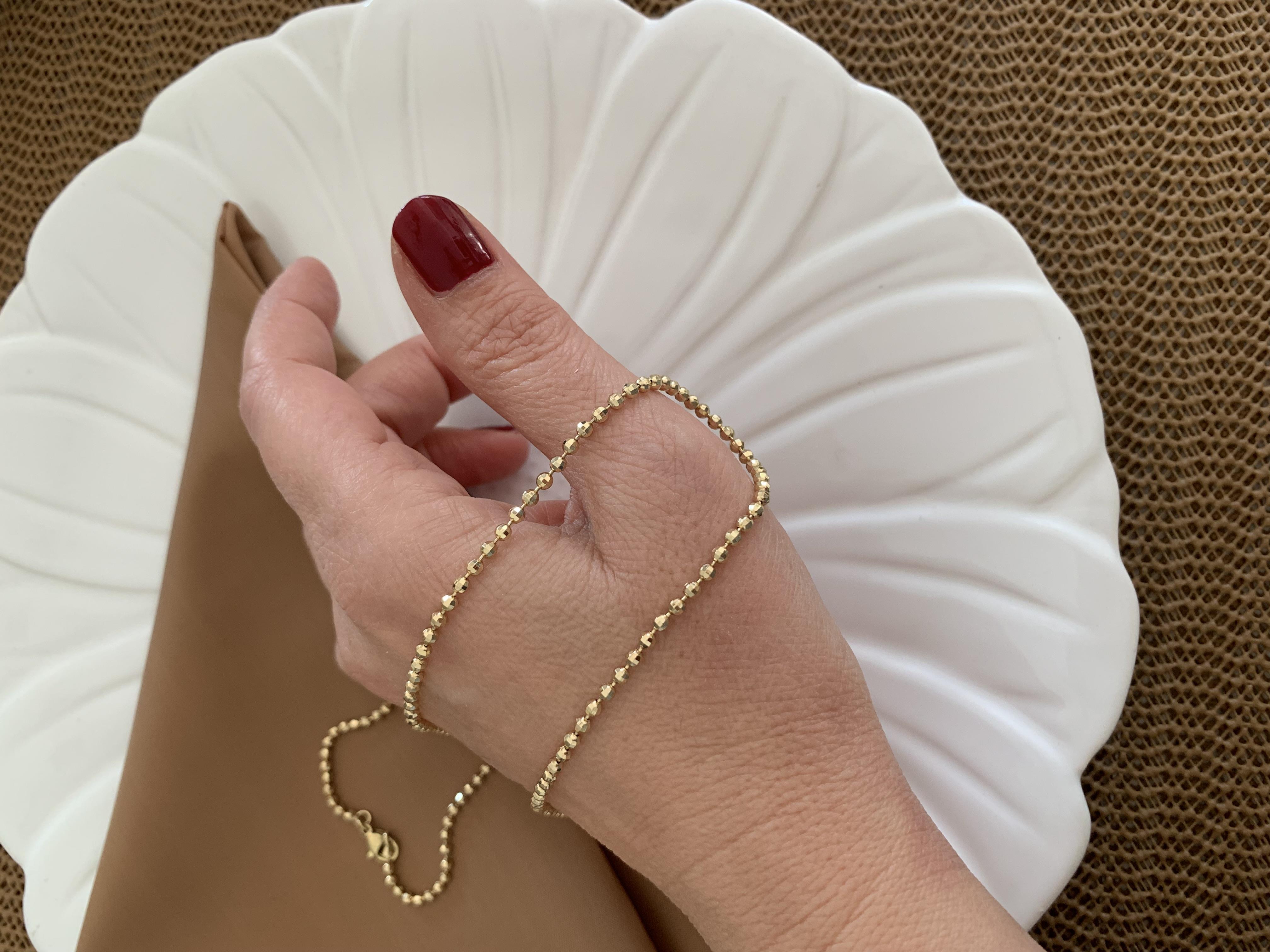 Vip Gold 60 Cm Pırıltılı Orta Boy Disko Top Kolye
