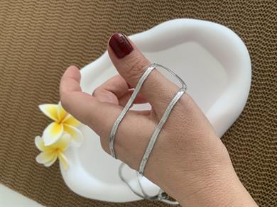 Çelik 60 Cm 2 mm İtalyan Zincir Kolye Gümüş