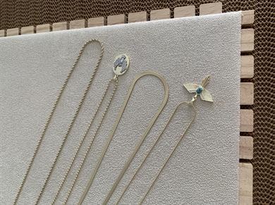 Çelik Gold 4 Lü Zirkon Taşlı Kuş Set Kolye