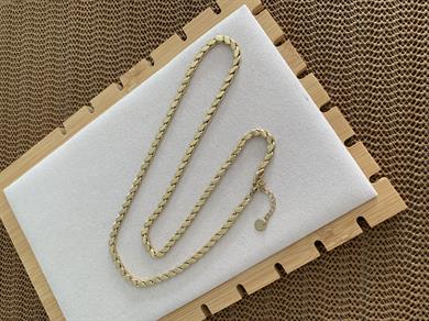 Çelik Gold 60 Cm Arpa Zincir Kolye