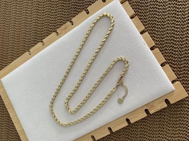 Çelik Gold 60 Cm Arpa Zincir Kolye