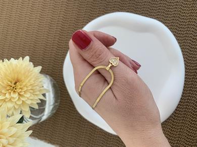 Çelik İnce İtalyan  Zincir Zirkon Taşlı Mini Kalp Kolye