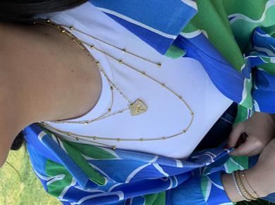 Çelik Kolye Kombin 3