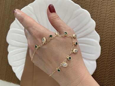 Özel Seri Damla Sallantılı Kolye 