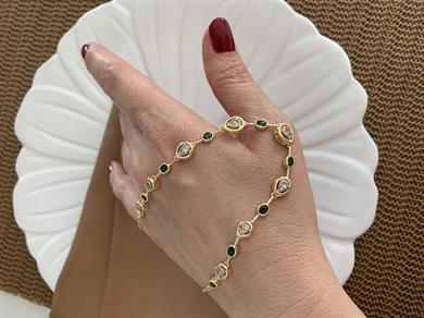 Özel Seri Damla Sıralı Kolye 