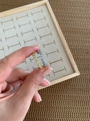 Özel Seri Gömme Tek Taş Alyans Yüzük