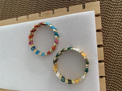 Özel Seri  Mineli Lastik Bilezik