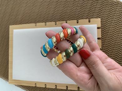 Özel Seri  Mineli Lastik Bilezik