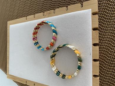 Özel Seri  Mineli Lastik Bilezik