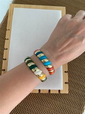 Özel Seri  Mineli Lastik Bilezik