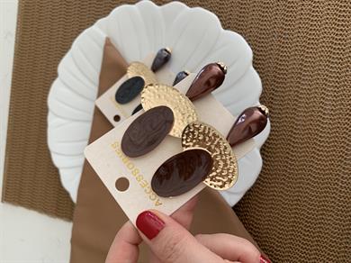 Özel Seri Orj Marka Damla Sallantılı Tasarım Küpe