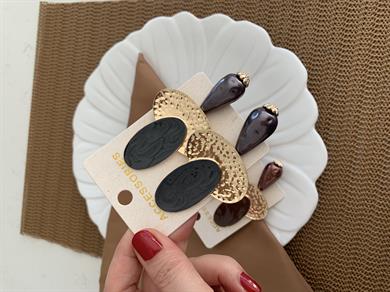 Özel Seri Orj Marka Damla Sallantılı Tasarım Küpe