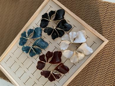 Özel Seri Orj Marka Sdf 7 Cm Çiçek Küpe