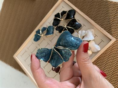 Özel Seri Orj Marka Sdf 7 Cm Çiçek Küpe