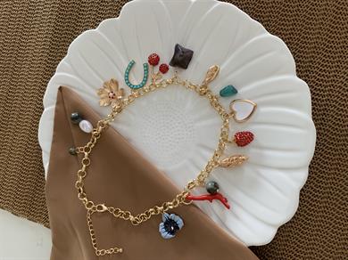 Özel Seri Orj Marka Sdf Kalp Charm Kolye 