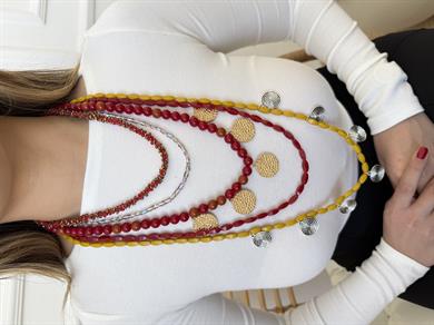 Özel Seri Orjinal Marka Gold Gümüş Para Charm Kolye 