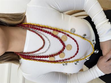 Özel Seri Orjinal Marka Gold Gümüş Para Charm Kolye 