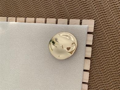 Özel Seri Plaka Büyük Daire Broş