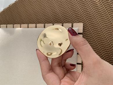 Özel Seri Plaka Büyük Daire Broş