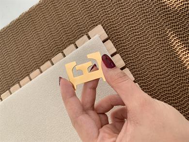 Özel Seri Plaka Büyük Harf Broş