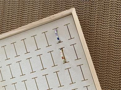 Özel Seri Renkli Baget Taş Sıralı Yüzük