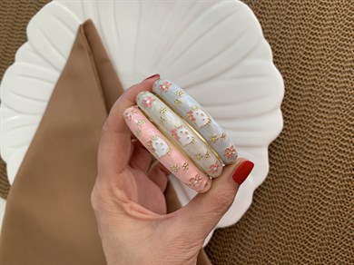 Özel Seri Renkli Mineli Çocuk Bileziği