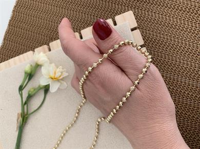 Vip 14k 49 cm Pırıltılı Orta Boy Disko Top Kolye