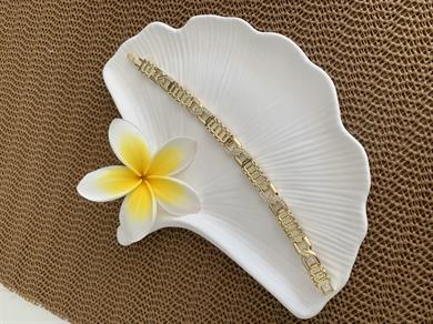 Vip 14k Kalın Tasarım Bileklik