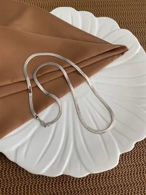 Vip Gümüş 60 cm Kalın İtalyan Zincir Kolye