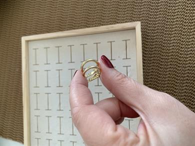 Vip Gold 1 Cm İnce Boru Halka Küpe
