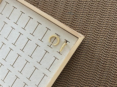 Vip Gold 1,5 cm Burgu Halka Küpe