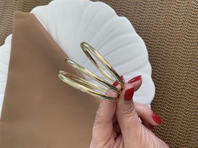 Vip Gold 19 Cm İnce Bombeli Kelepçe