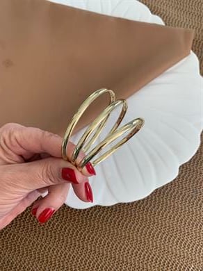 Vip Gold 19 Cm İnce Bombeli Kelepçe