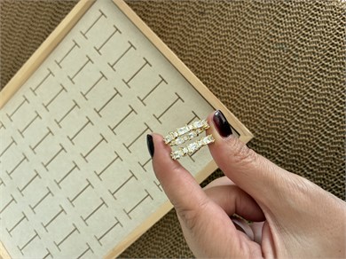 Vip Gold 2 Cm Baget Taşlı Su Yolu Halka Küpe
