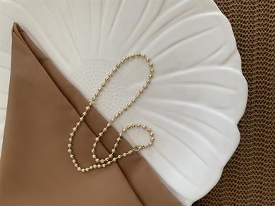 Vip Gold 44 Cm Pırıltılı Orta Boy Disko Top Kolye